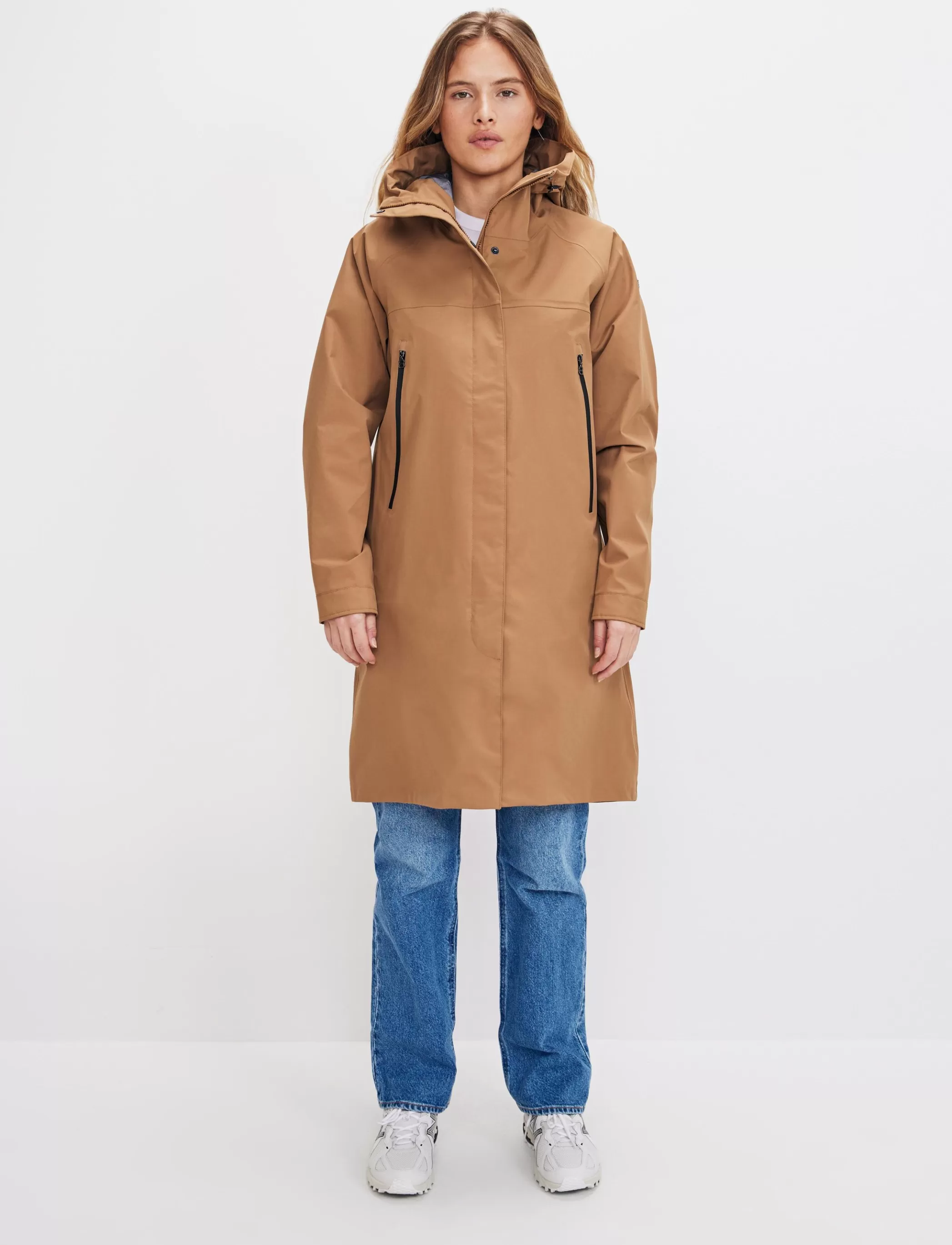 Cheap Angela 3L Coat - Camel Brown Klader