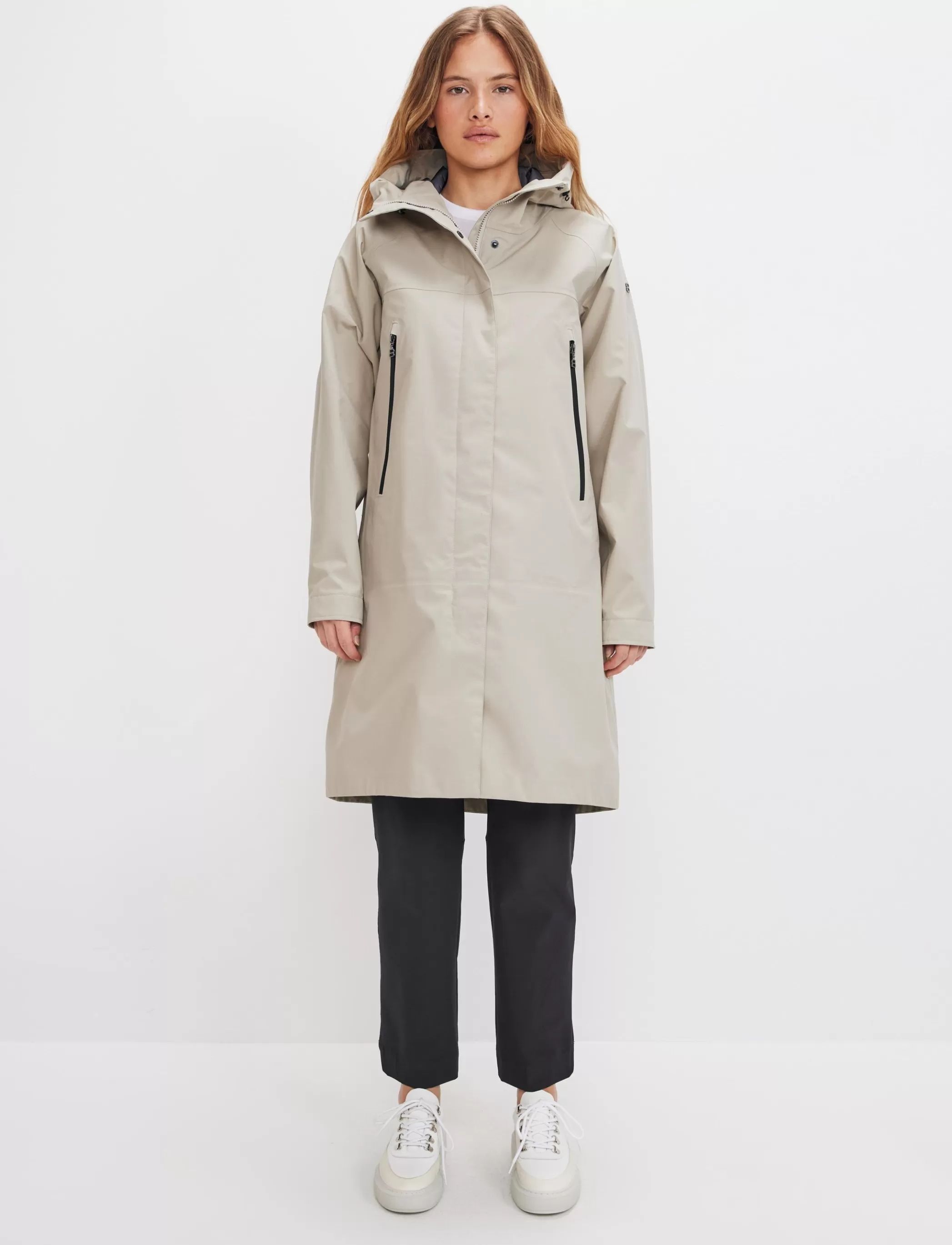 Outlet Angela 3L Coat - Lt Beige Klader