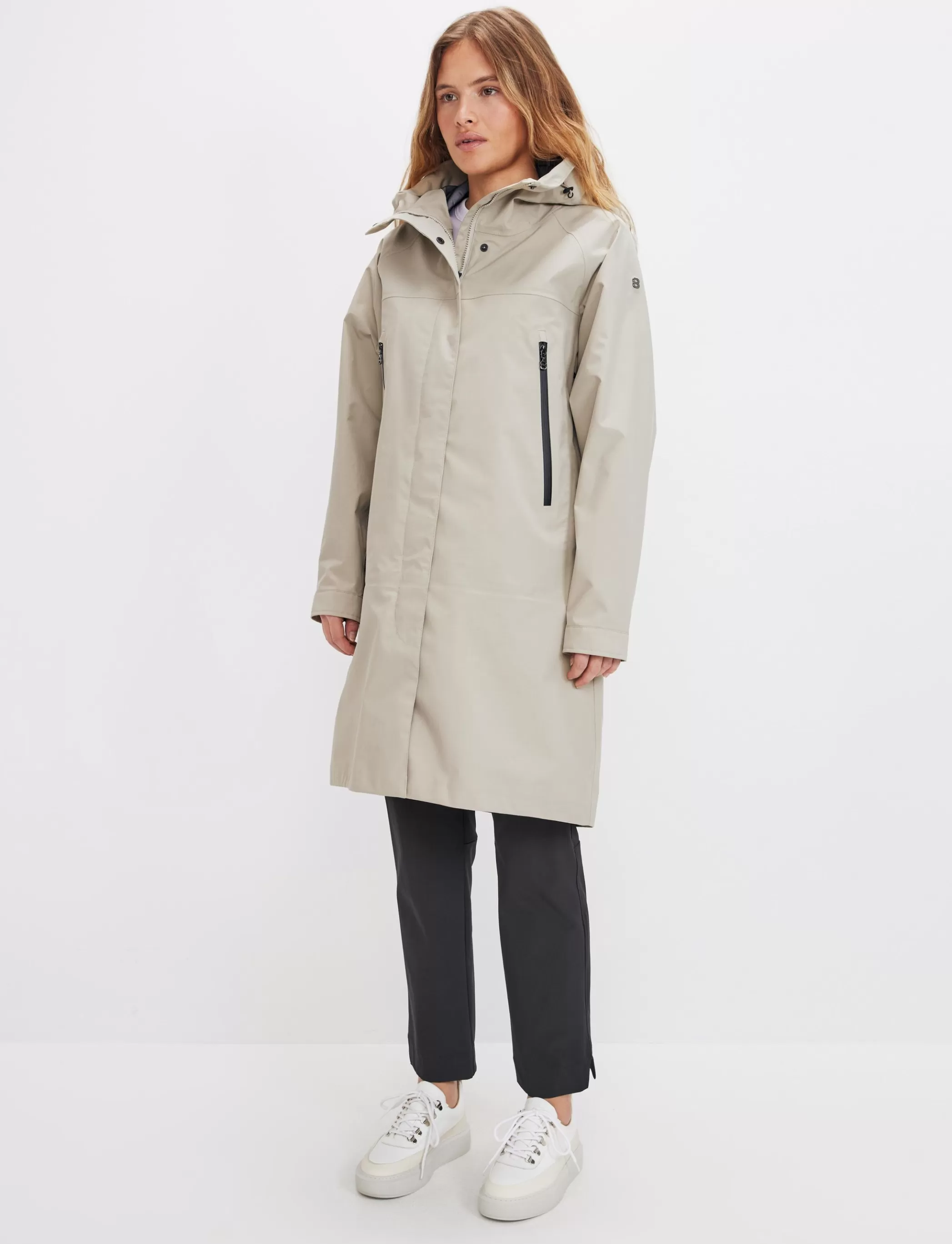 Shop Angela 3L Coat - Lt Beige Klader