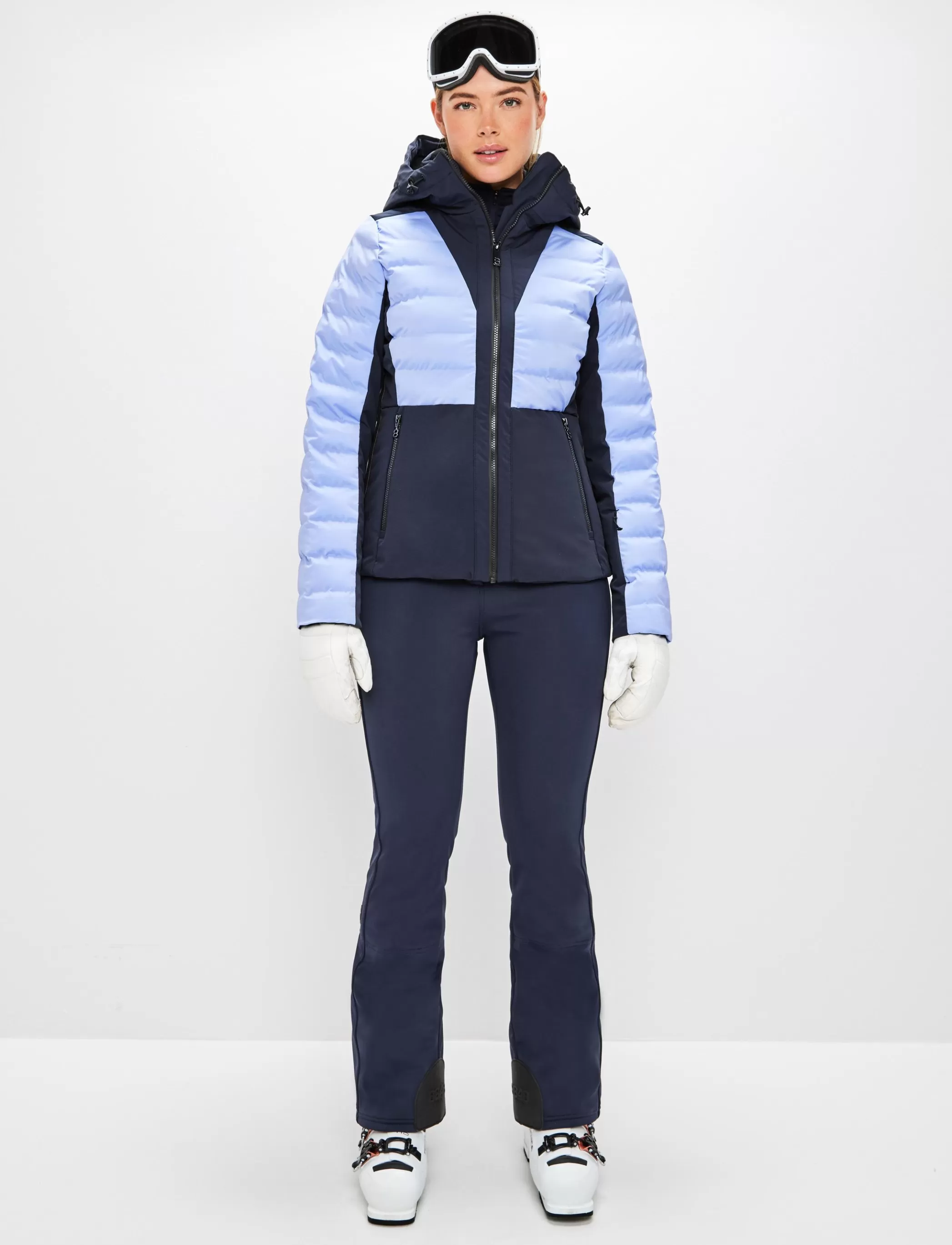 Best Audrey W Ski Jacket - Hortensia Blue Skidkläder