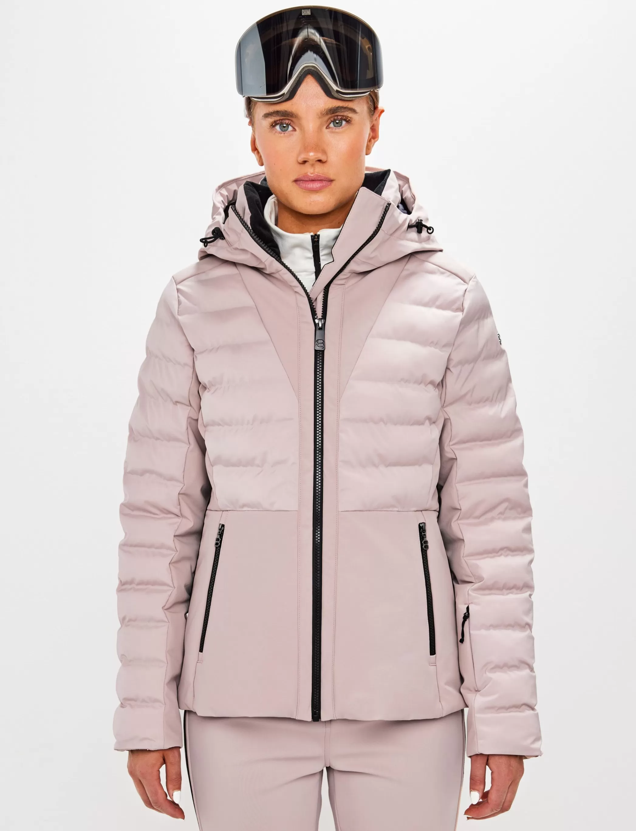 Cheap Audrey W Ski Jacket - Powder Pink Klader