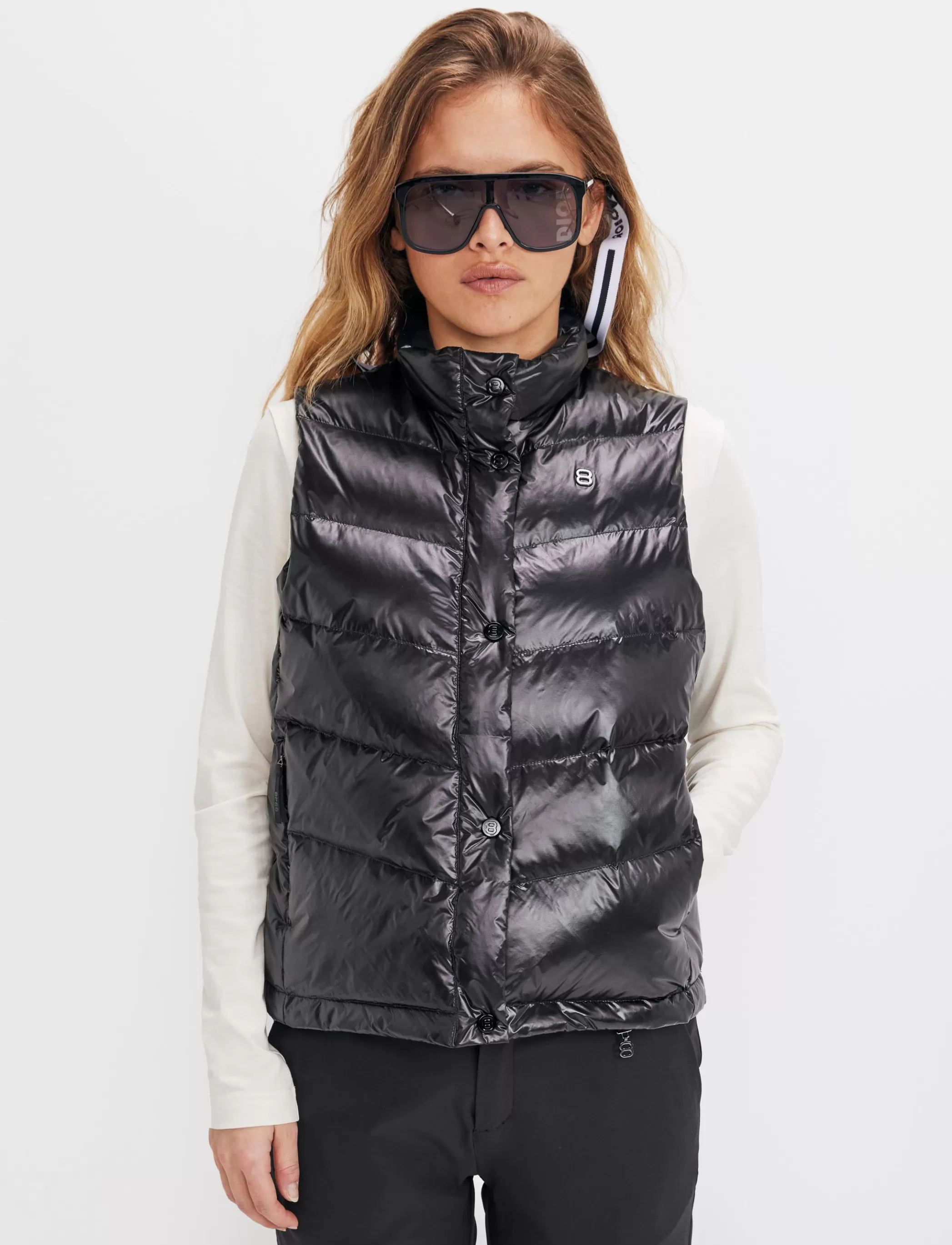 Best Sale Bella W Down Vest - Black Klader