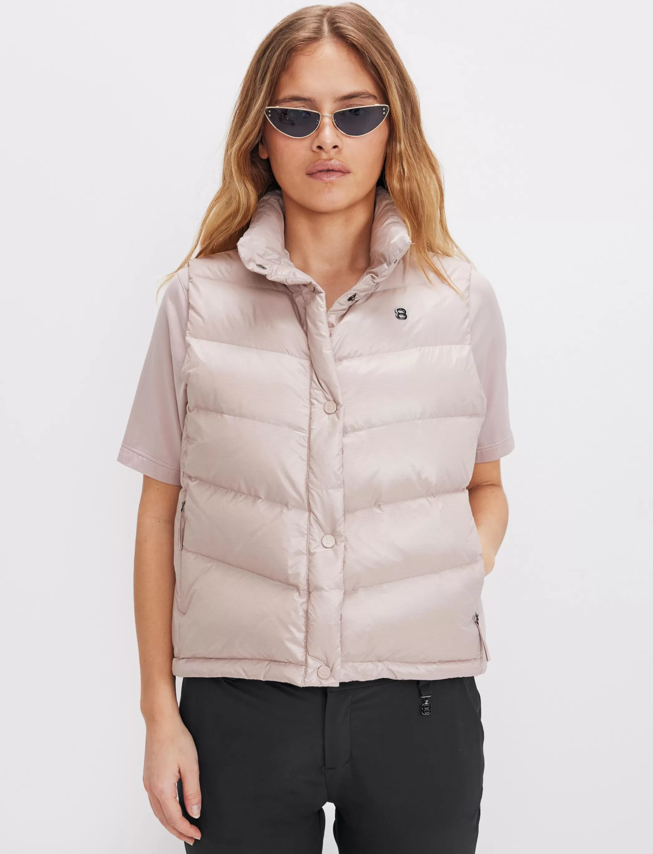 Cheap Bella W Down Vest - Powder Pink Klader