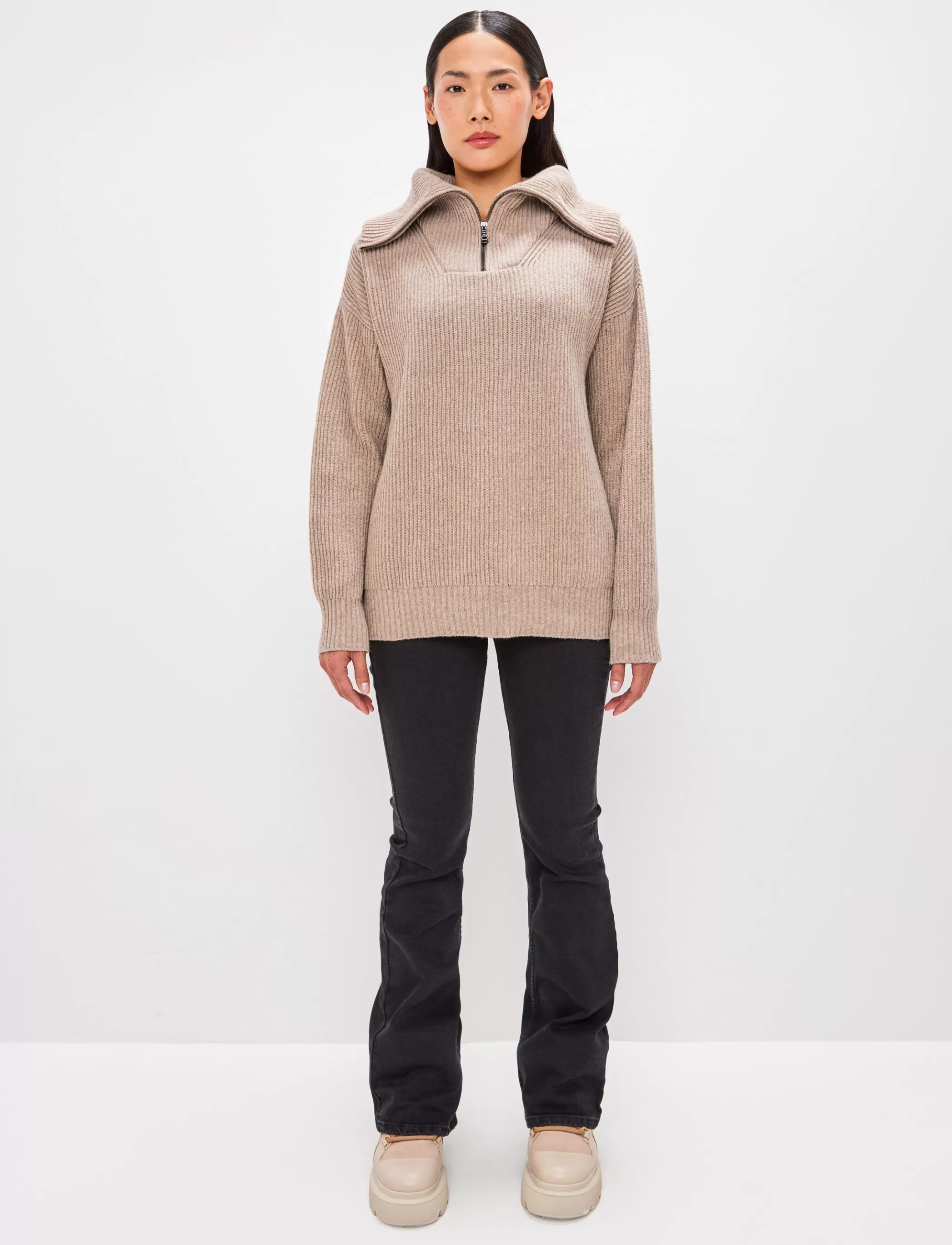 Flash Sale Bessie W Wool Sweat - Beige Klader