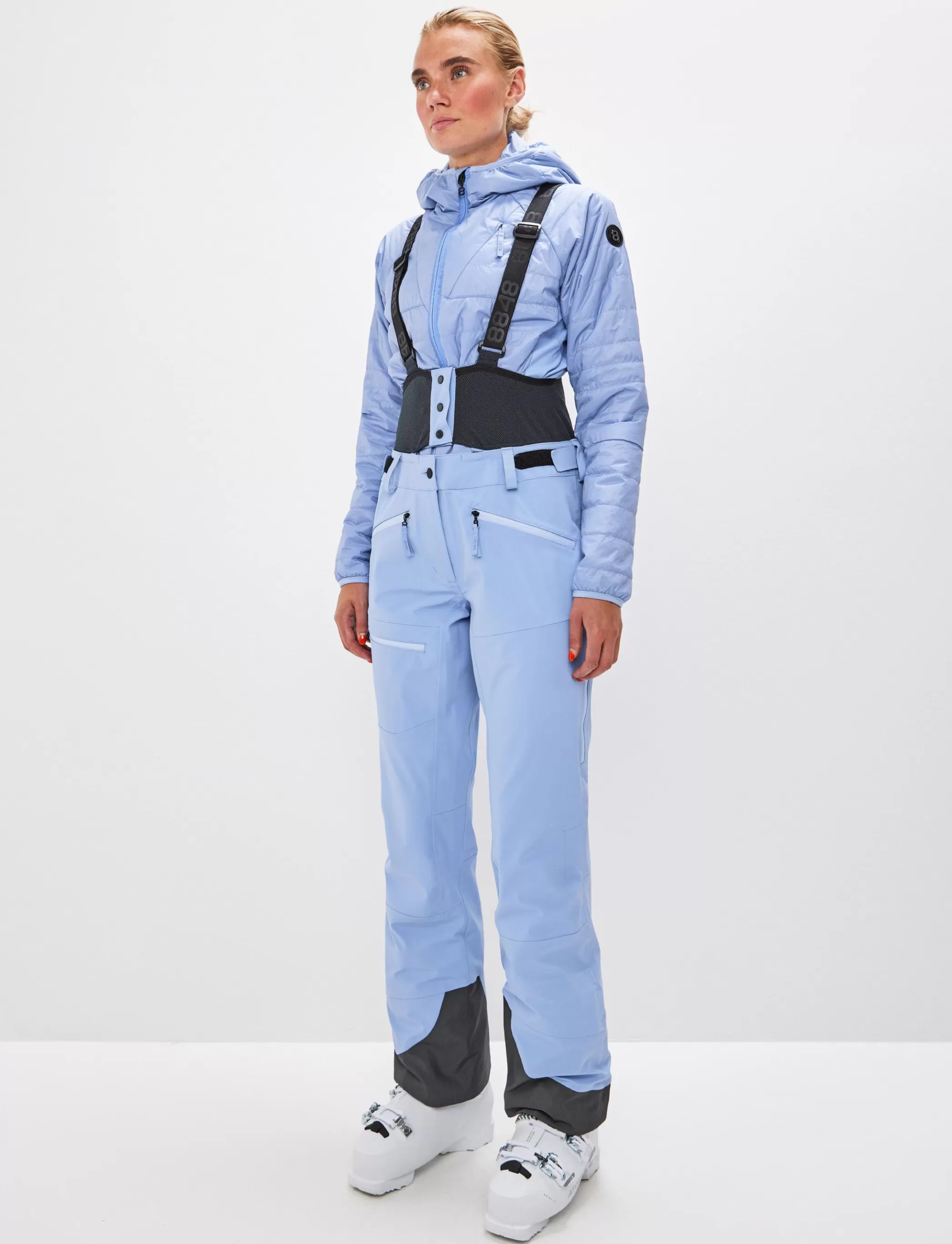 Clearance Chloe W Shell Pant - Hortensia Blue Skidkläder