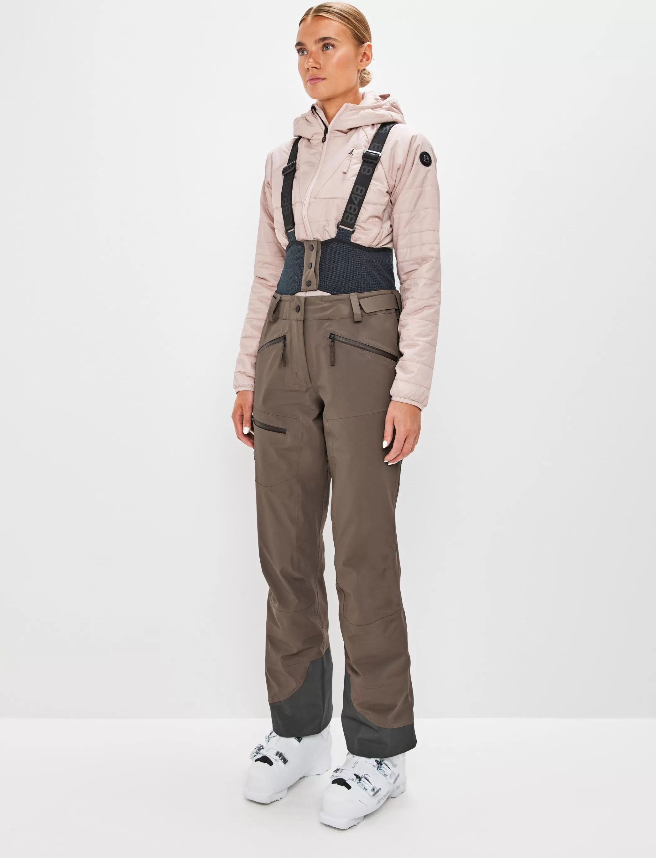 Cheap Chloe W Shell Pant - Pale Brown Skidkläder