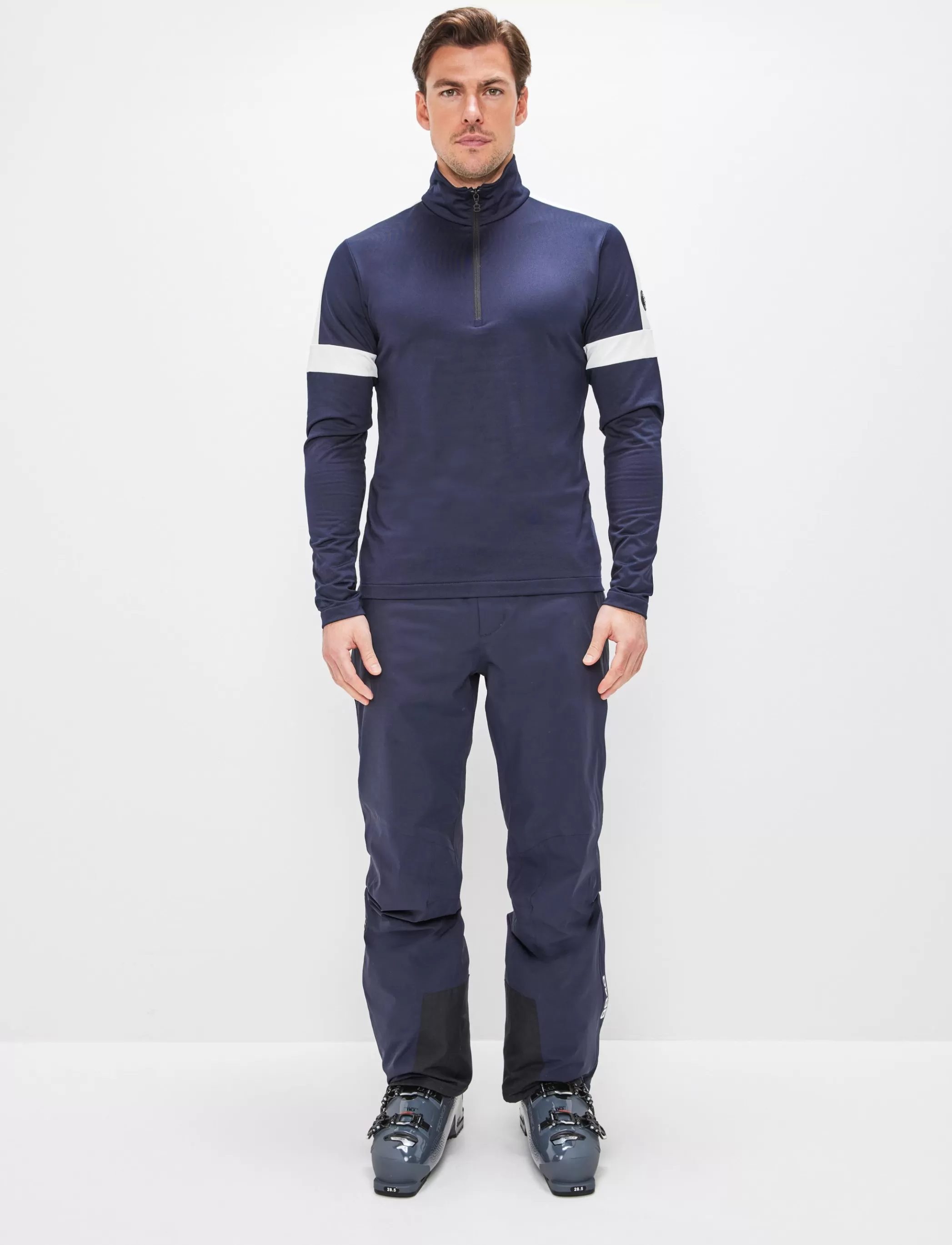 Cheap Dino 1/2 Zip Sweat - Navy Klader