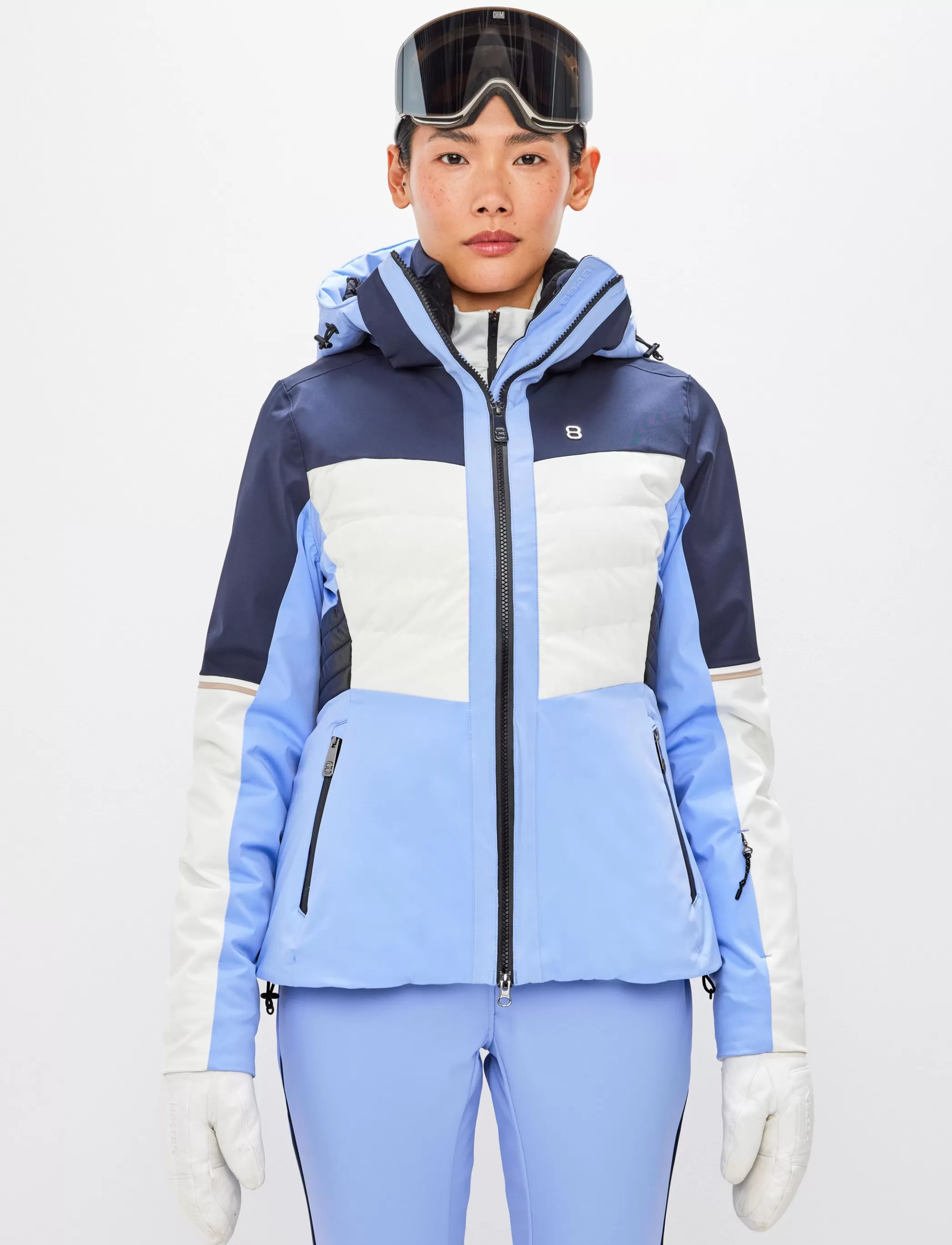 Discount Hazel W Ski Jacket - Hortensia Blue Klader