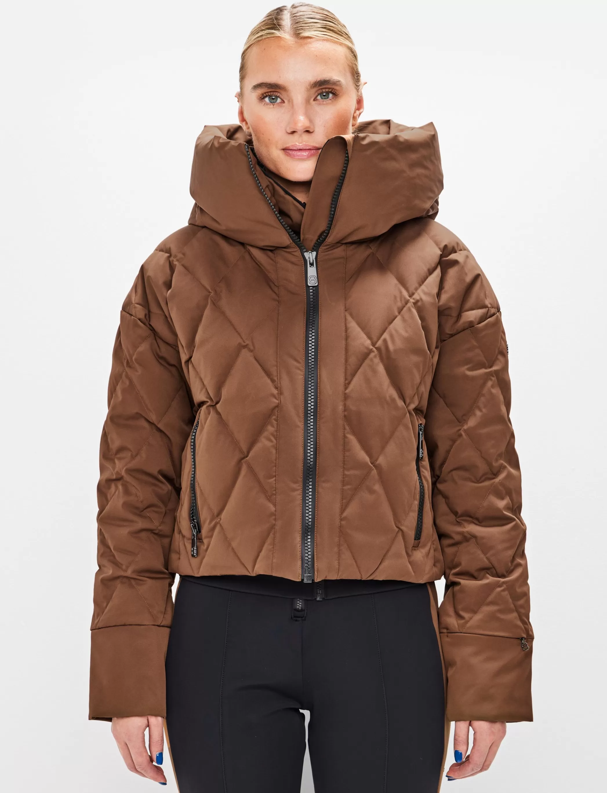 Cheap Hildi W Ski Puffer - Cashmere Brown Klader