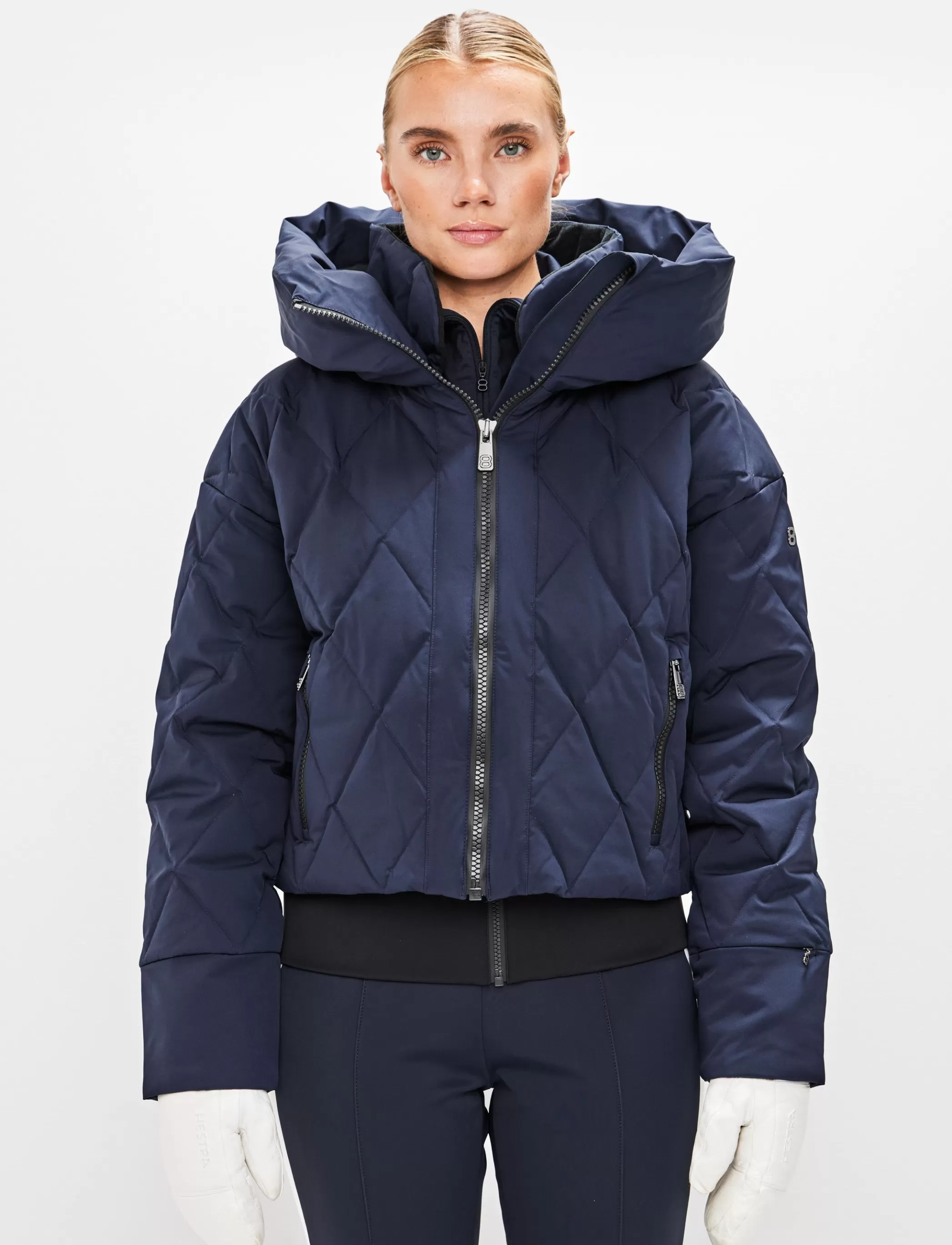 New Hildi W Ski Puffer - Navy Skidkläder