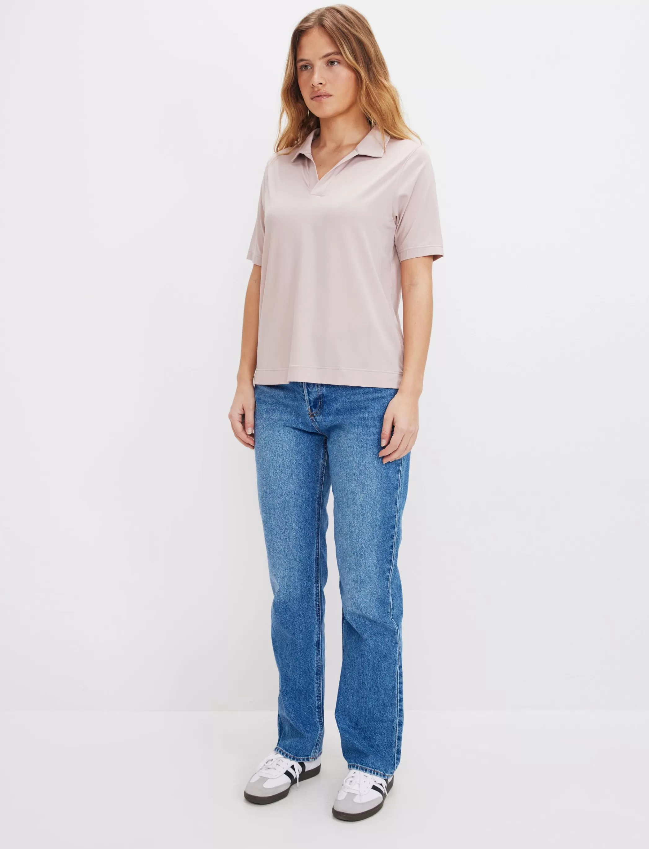 Flash Sale Ice W Polo Shirt - Powder Pink Klader