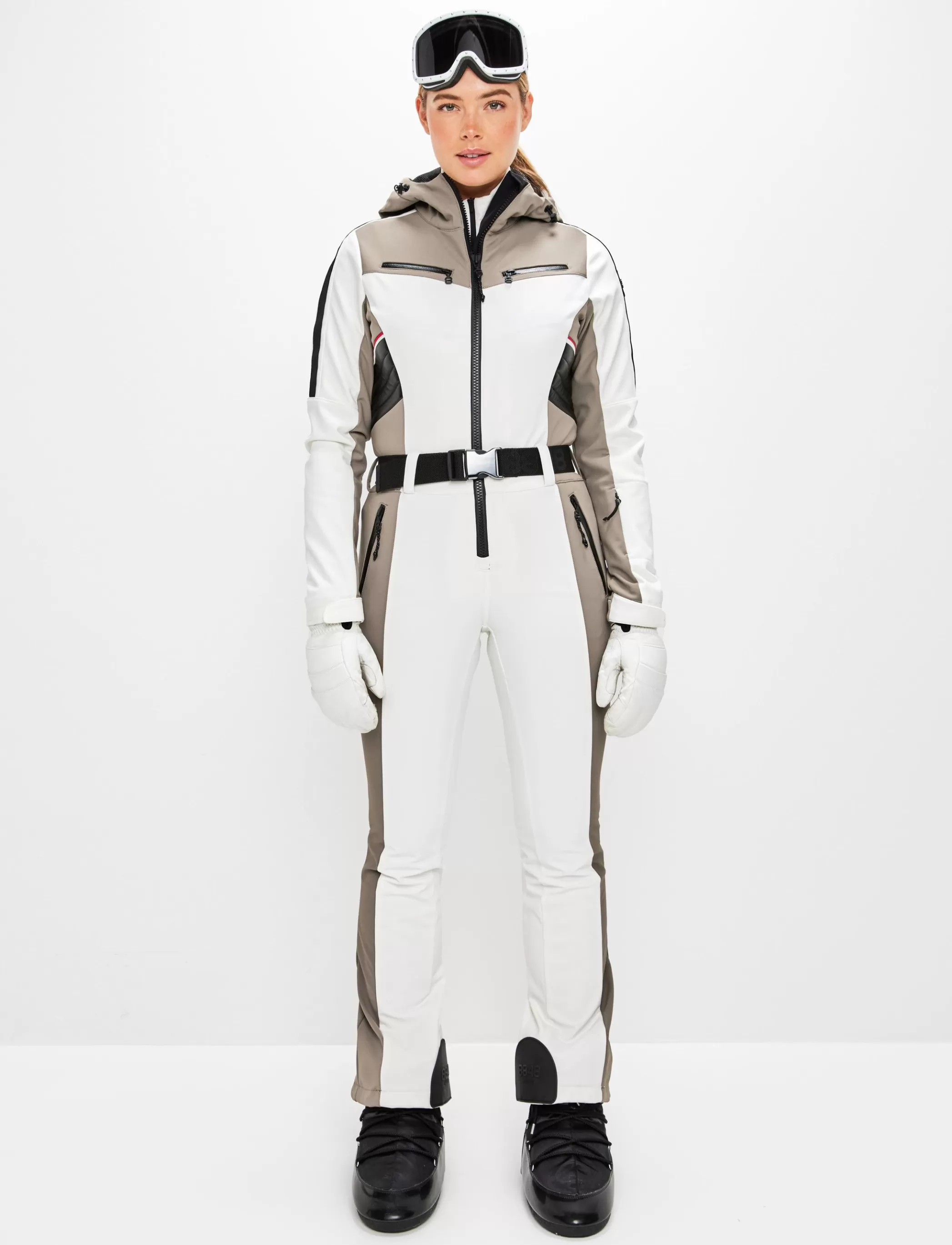 Cheap Lara W Ski Suit - Blanc/Fallen Skidkläder