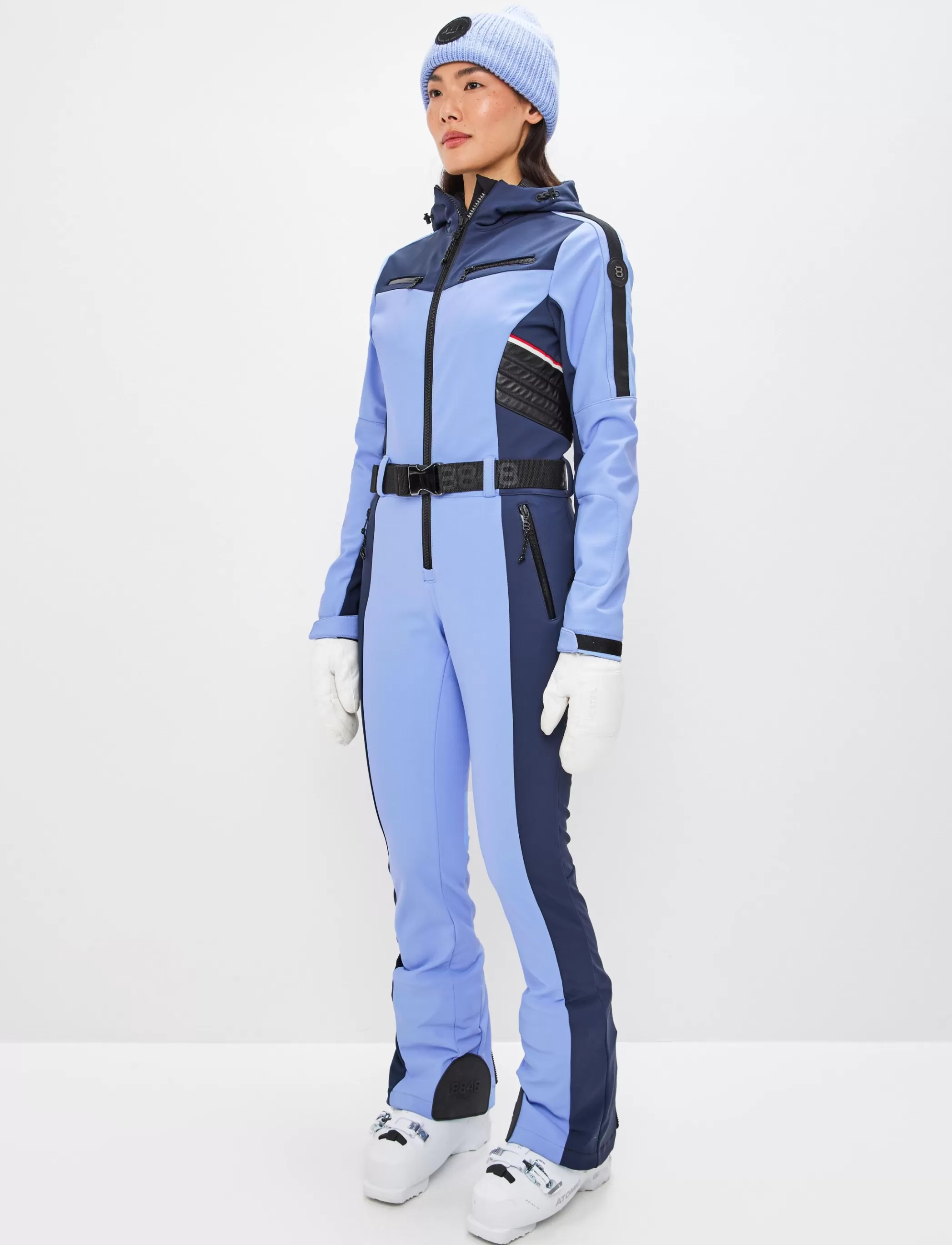 Sale Lara W Ski Suit - Hortensia/Navy Skidkläder