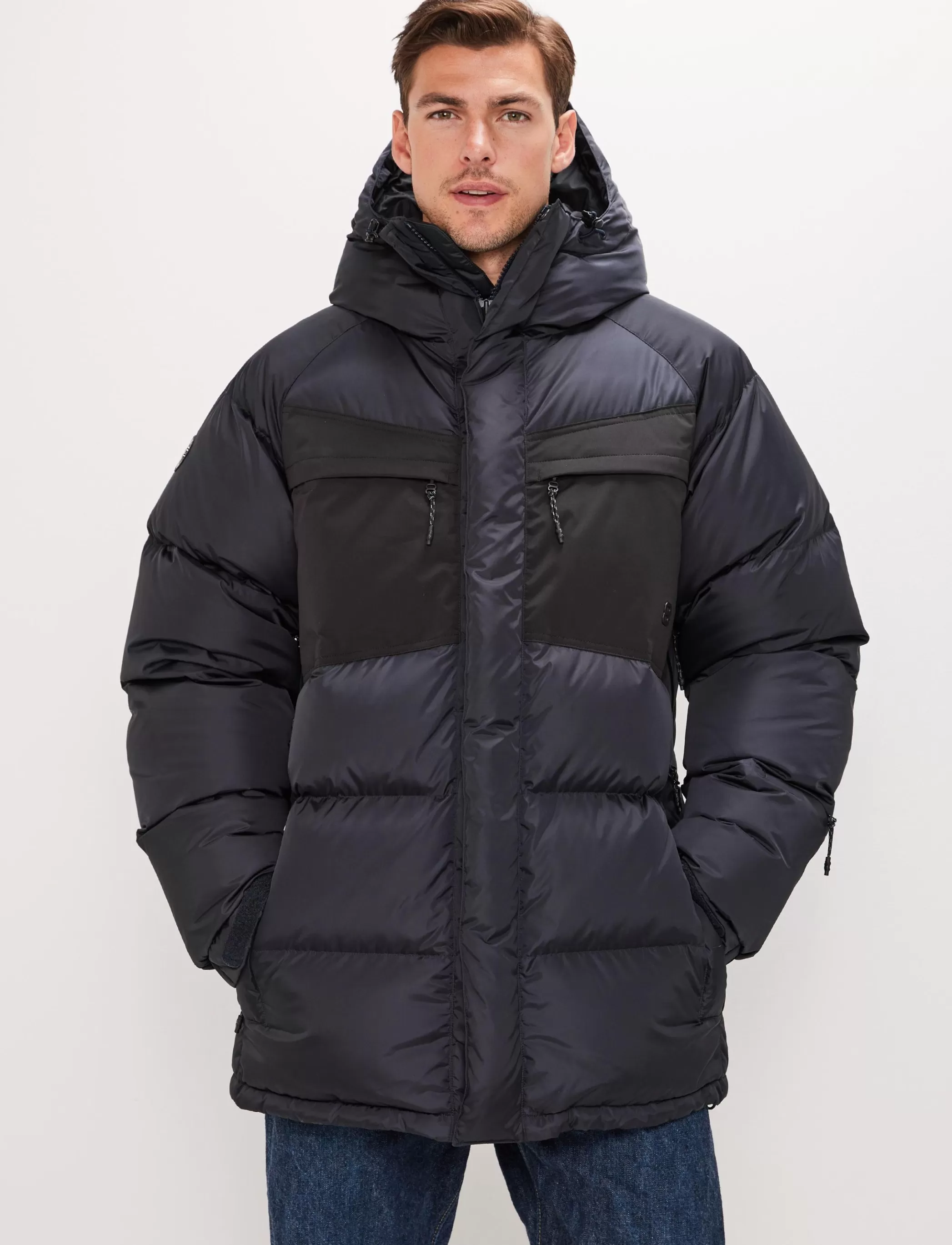 Cheap Level 3 Down Jacket - Navy Klader