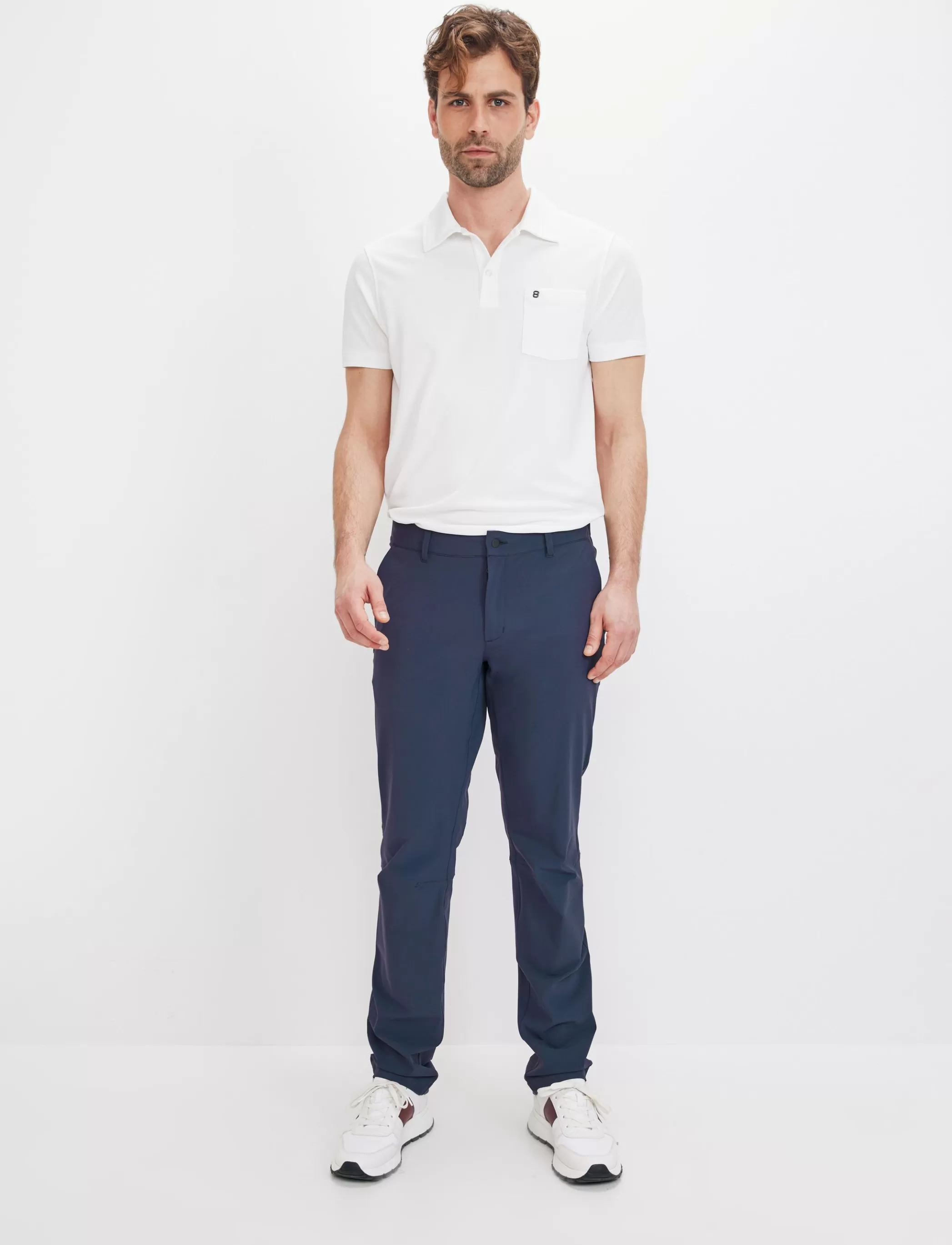 Discount Nic Tech Pants - Navy Klader