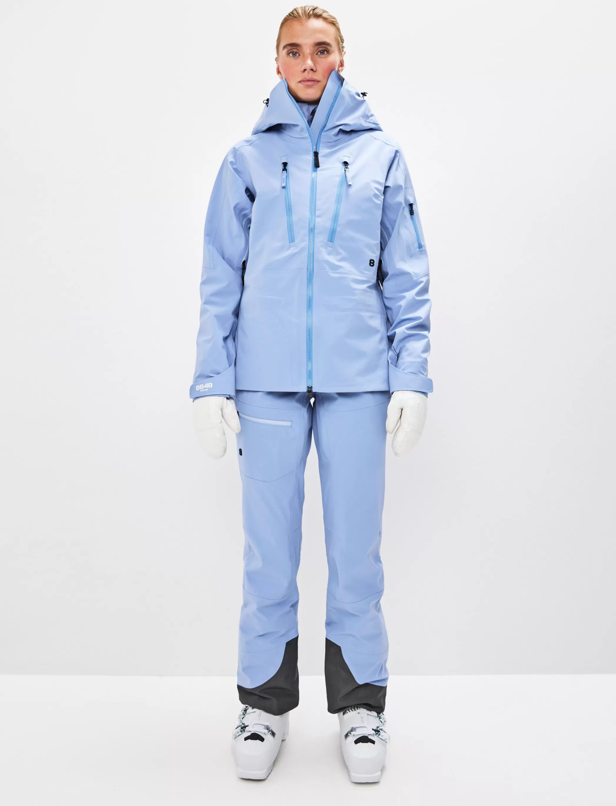 Clearance Pow 3.0 W Shell Jacket - Hortensia Blue Klader