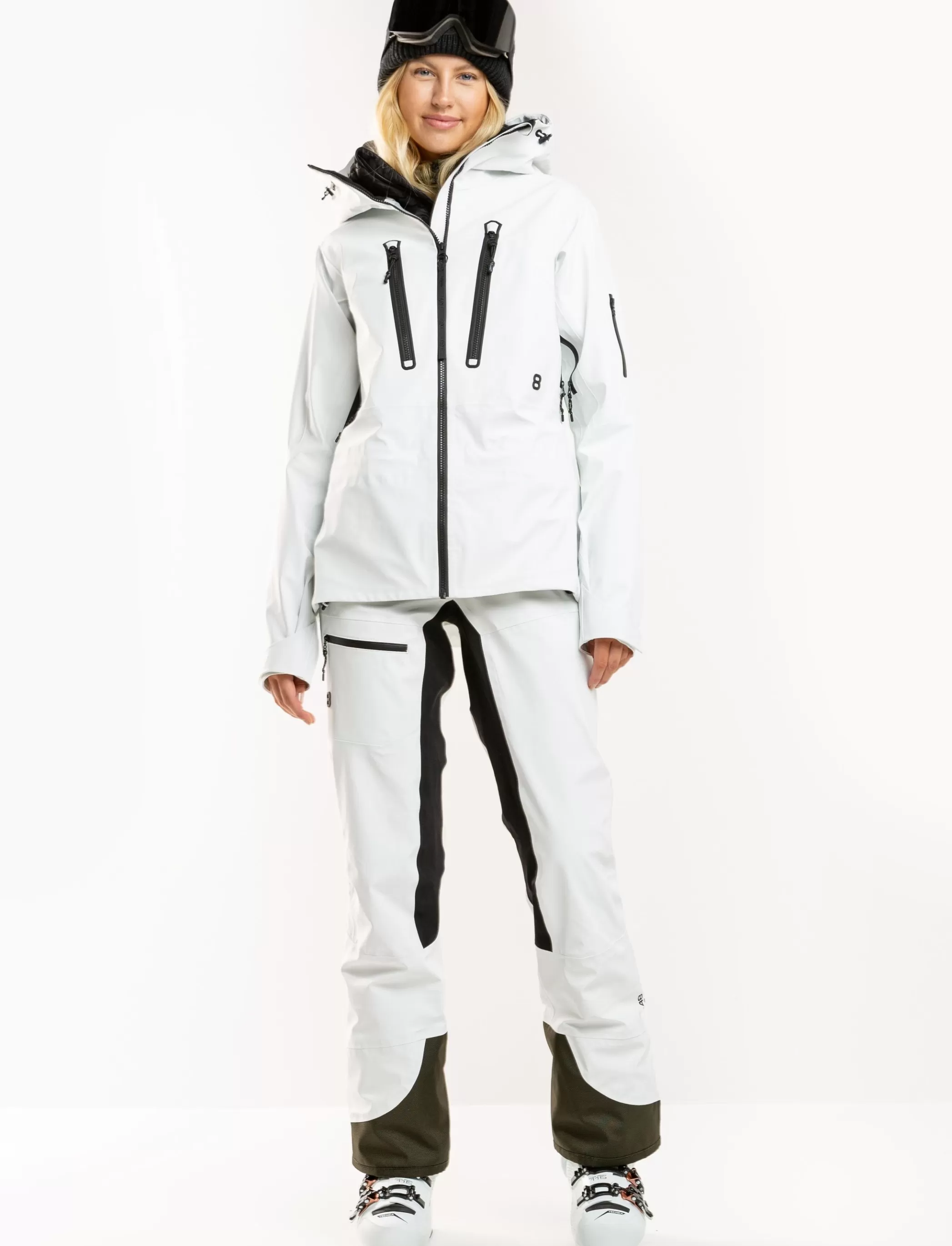 Outlet Pow W Jacket - Blanc Klader