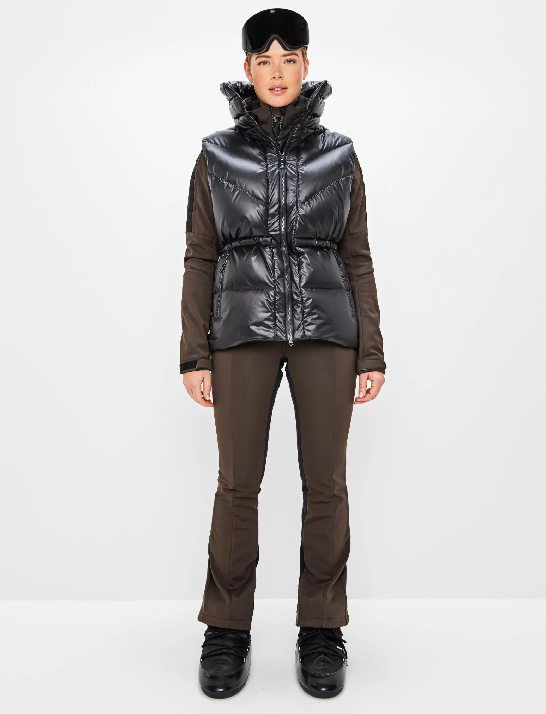 Fashion Shacci W Down Vest - Black Skidkläder