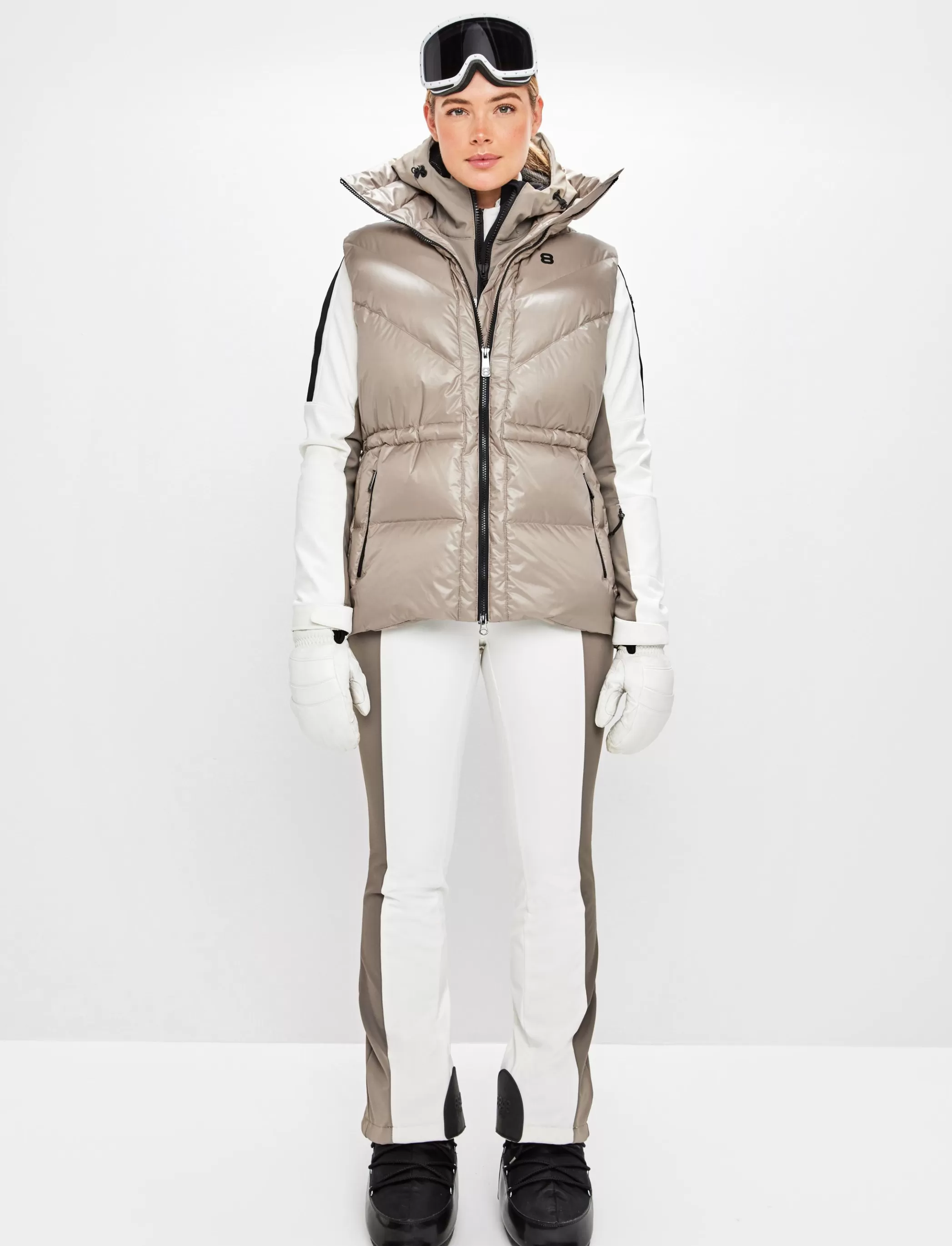 Fashion Shacci W Down Vest - Lt Fallen Rock Klader