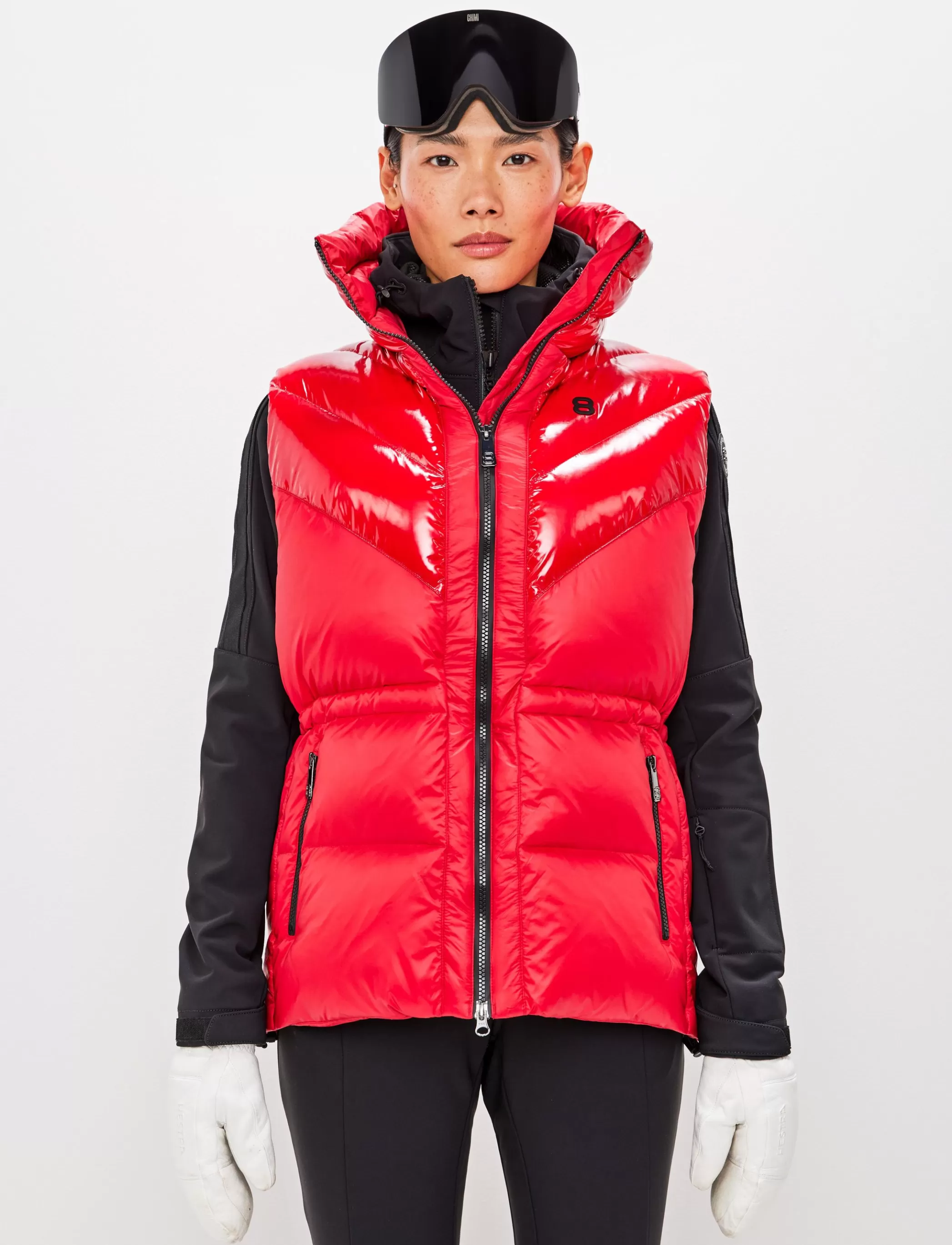 Cheap Shacci W Down Vest - Red Klader