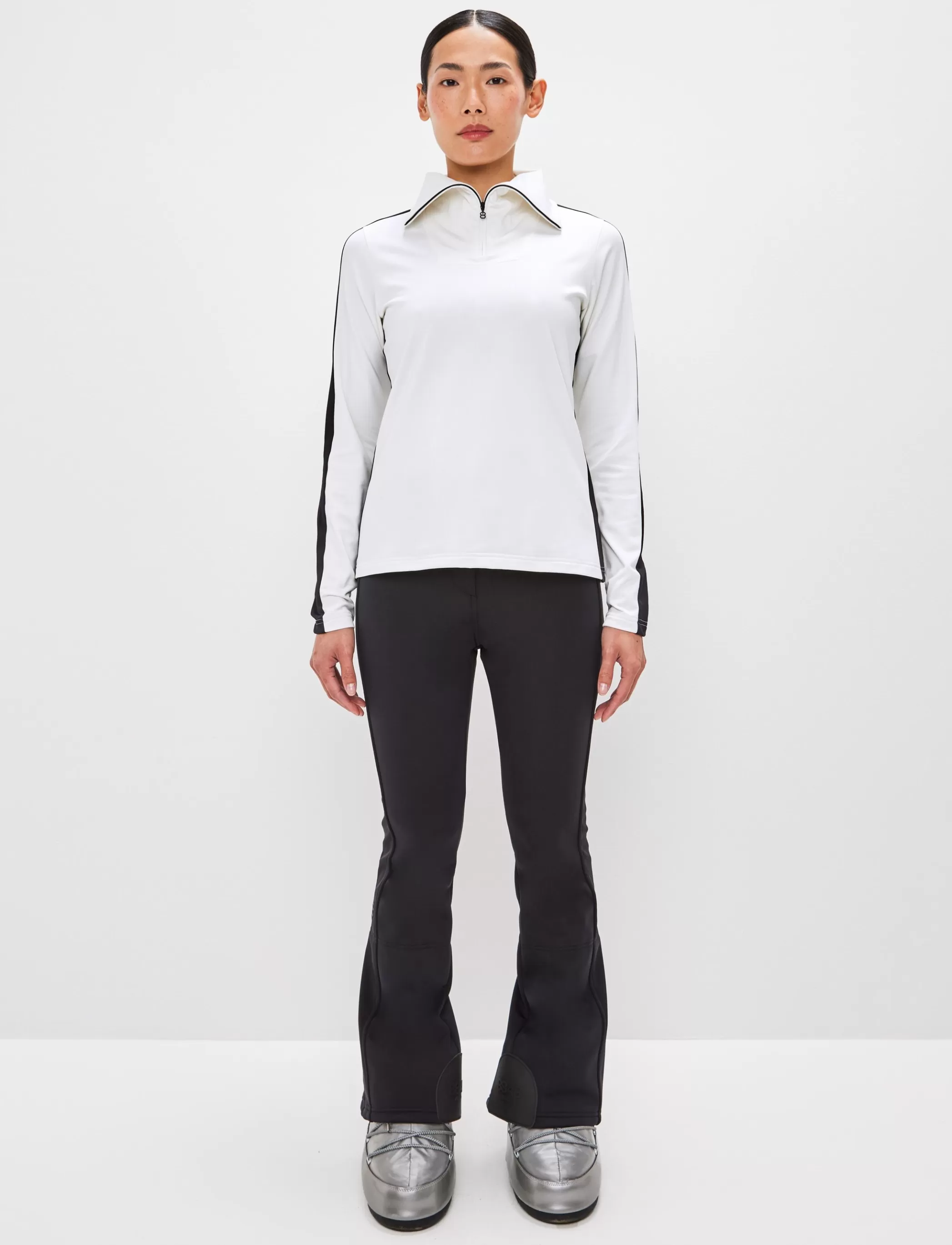 Best Sale Vanessa W 1/2 Zip Sweat - Blanc Klader